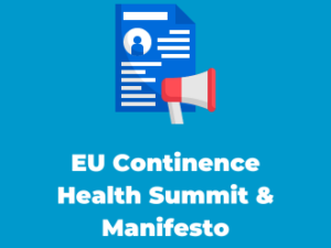 EU Continence Health Summit & Manifesto: ERN eUROGEN on Panel