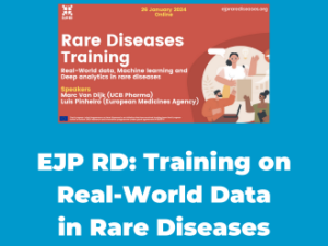 EJP RD: Training on Real-World Data in Rare Diseases