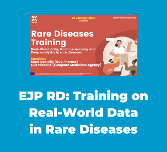 EJP RD: Training on Real-World Data in Rare Diseases