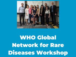 WHO Global Network for Rare Diseases Workshop, December 2023