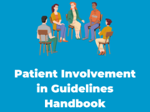 Patient Involvement in Guidelines Development Handbook