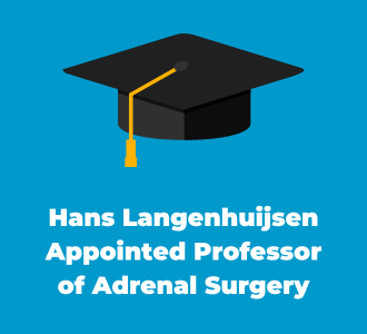 Hans Langenhuijsen Appointed Professor of Adrenal Surgery
