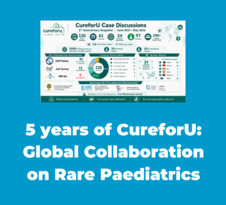 Five years of CureforU: Global Collaboration on Rare Paediatrics