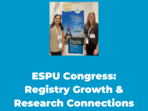 ERN eUROGEN at the ESPU: Registry Growth & Research Connections